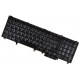 Klawiatura do laptopa Dell  Precision M4800 CZ/SK czarna trackpoint